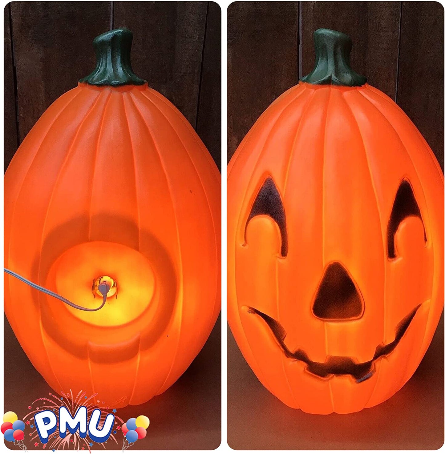 PMU Halloween Mold Plastic Statue - Perfect Decor for Halloween, Lawn, Yard, Patio, Hunted House Party, Home, Indoor & Outdoor