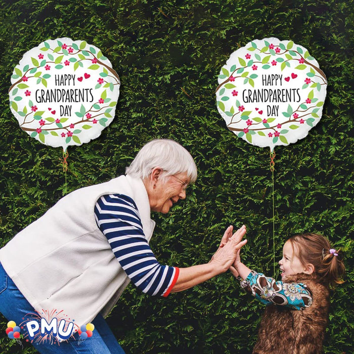 PMU Happy Grandparents Day 18 Inch Mylar Balloon