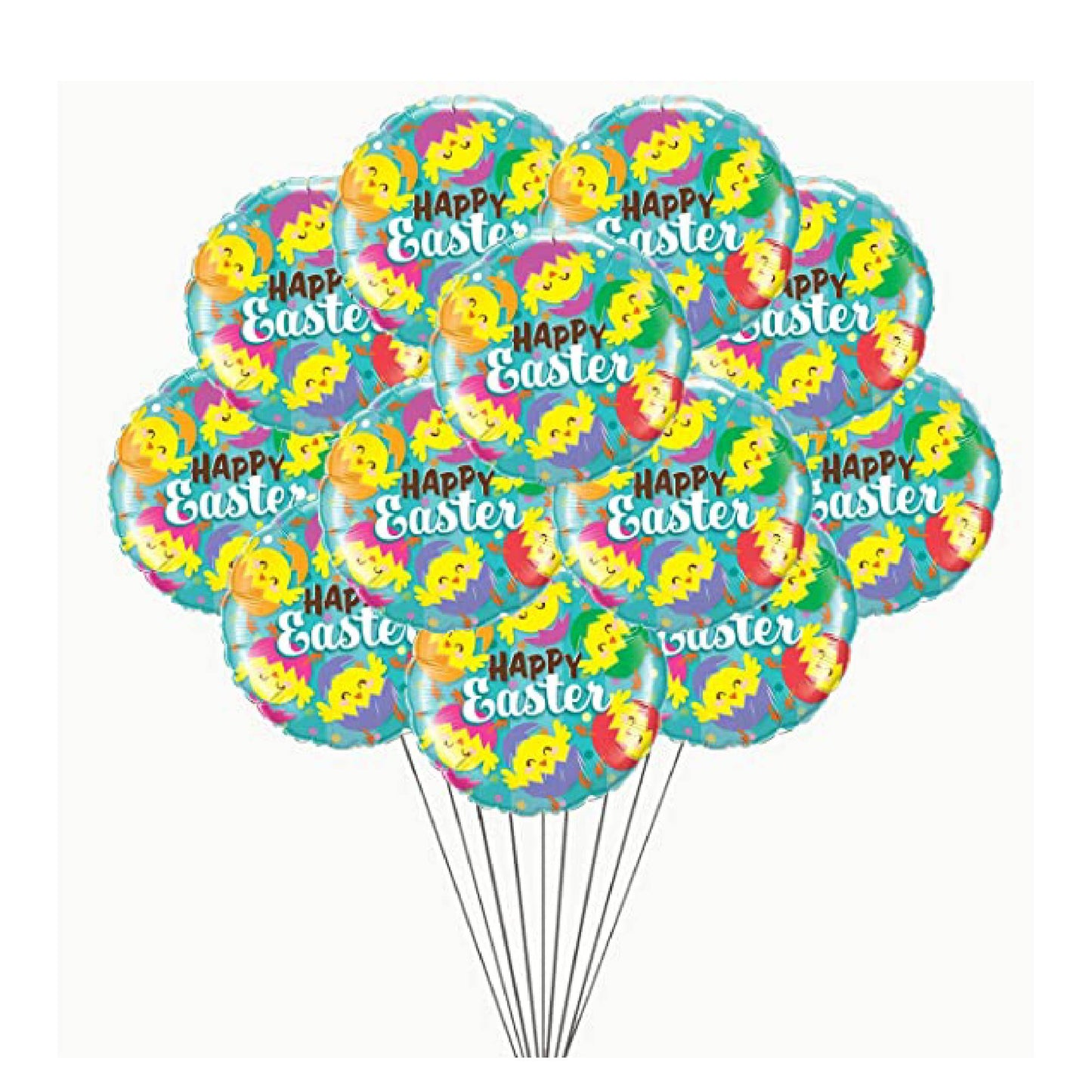 PMU Happy Easter 18 Inch Mylar Foil Balloon