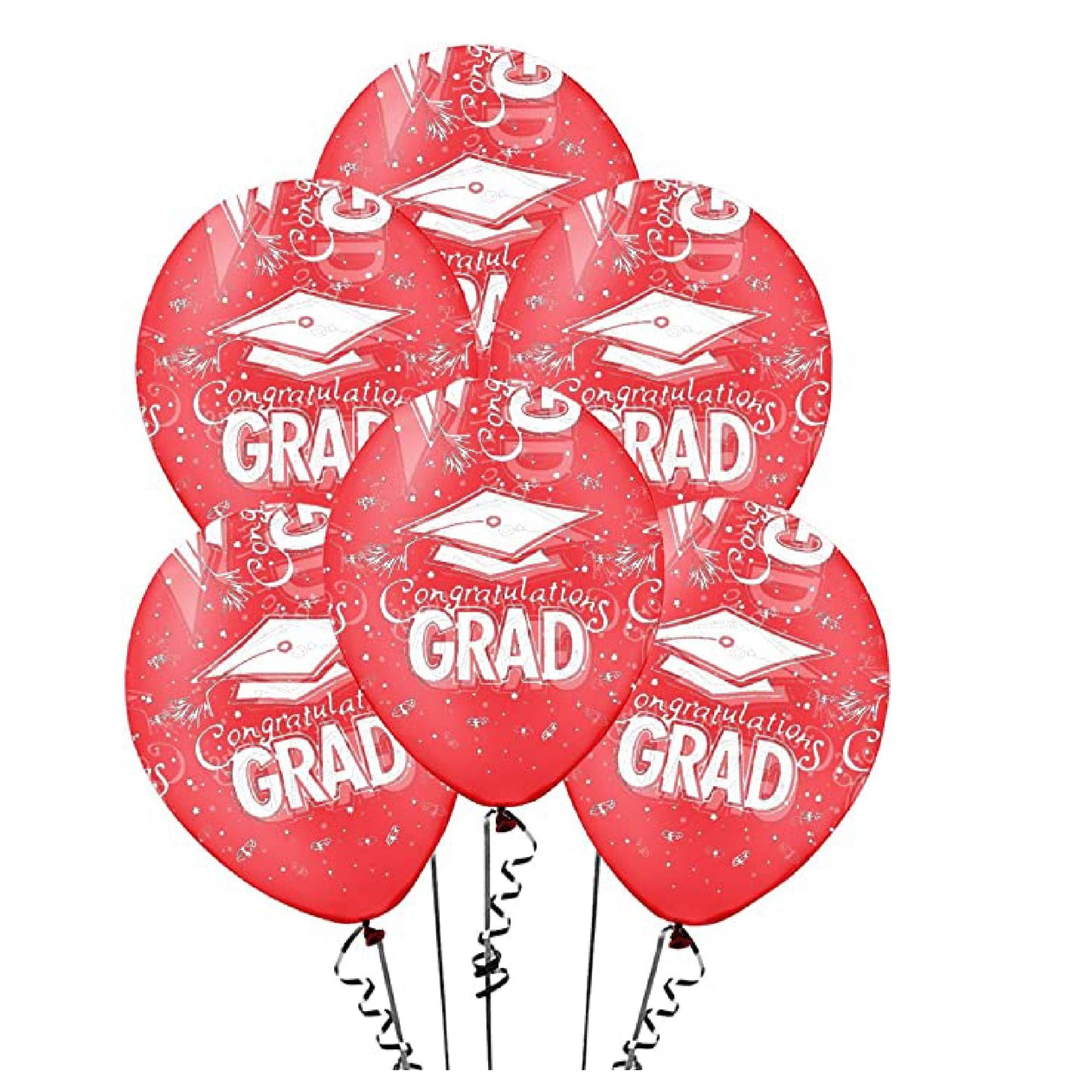 PMU Graduation 11 Inch PartyTex Premium Latex Balloons