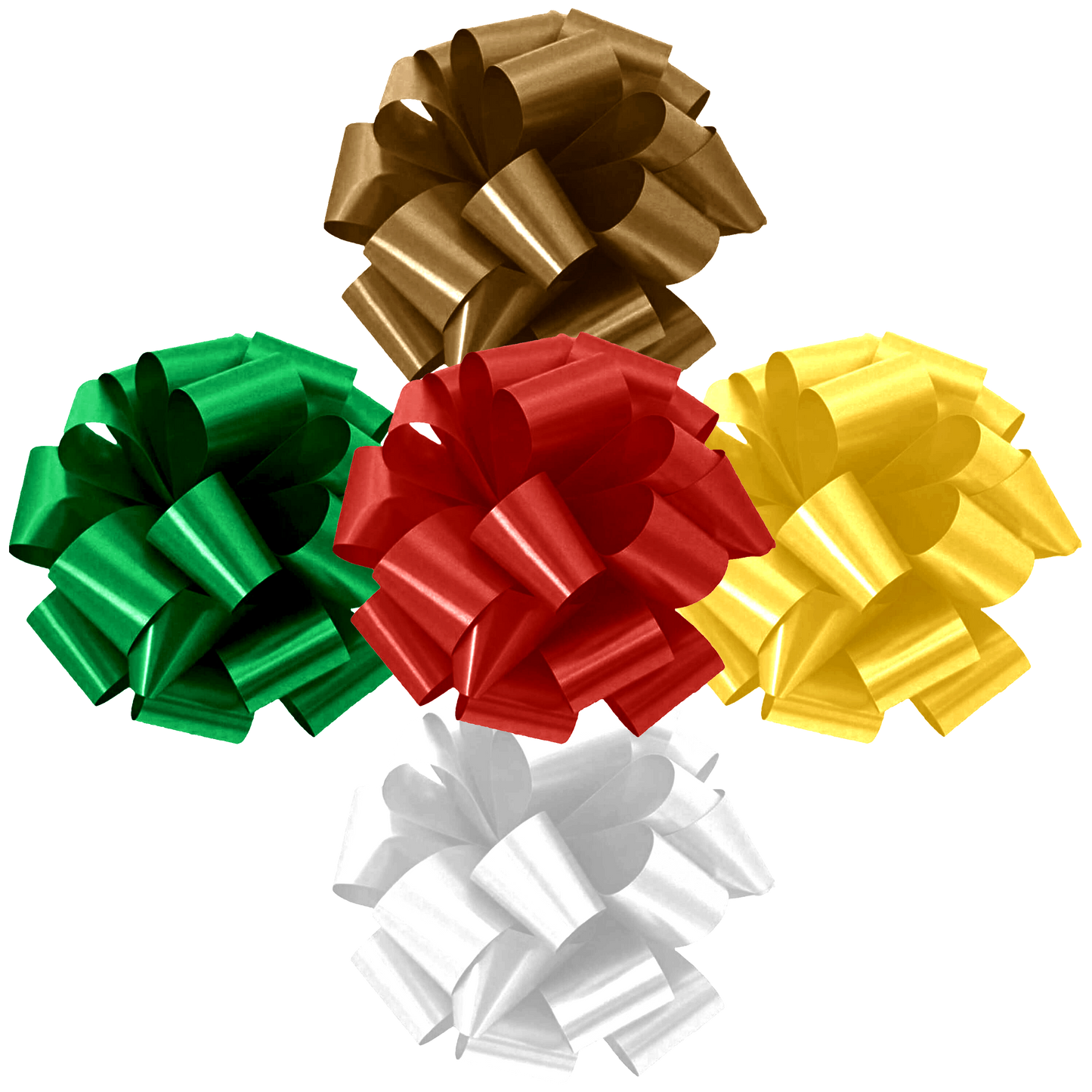 PMU Pom Pom - Pull Out Bows 5 Inch - 20 Loops