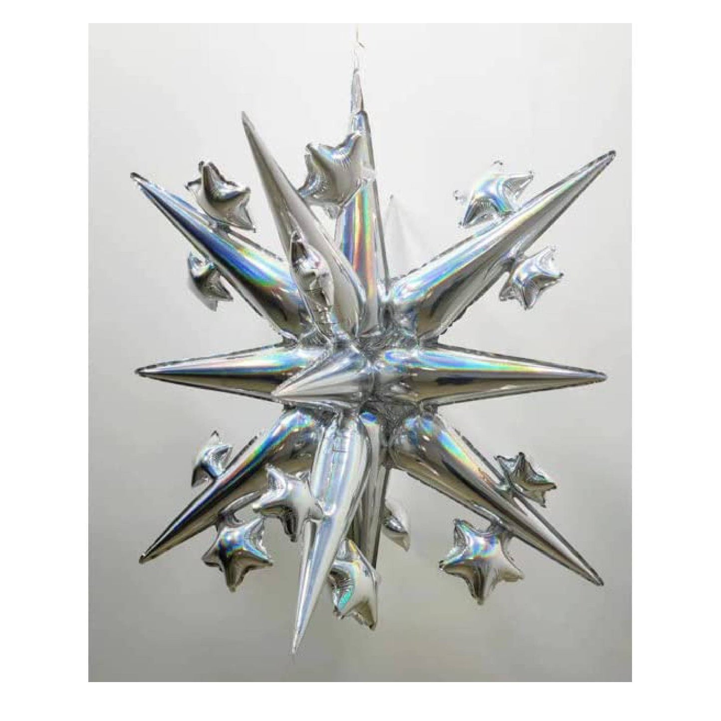 PMU 42 Inch Star Burst Galaxy Mylar Balloon