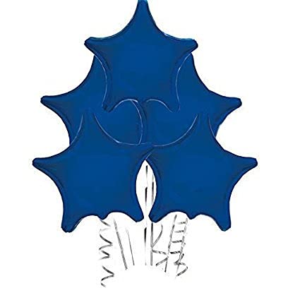 PMU Metallic Star Balloon (22 Inch Mylar)