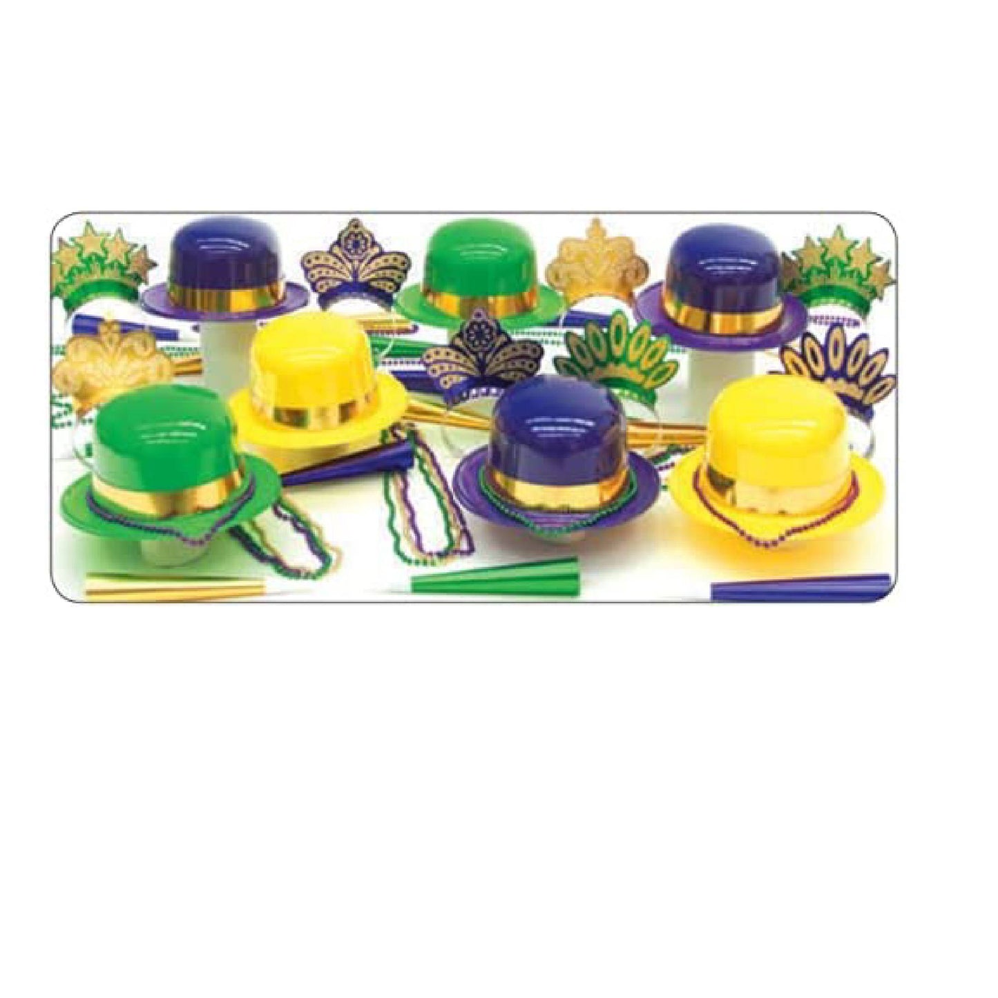 PMU Mardi Gras Party Kit for 10, 25, 50 & 100