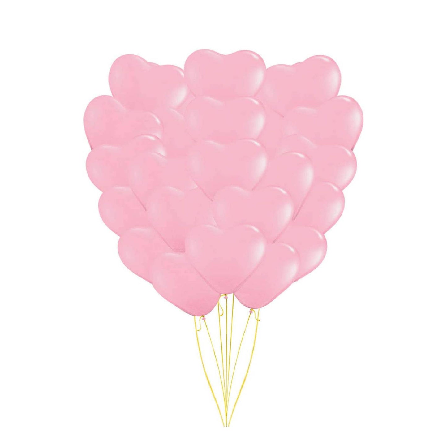 PMU Heart Shaped Balloons 15 Inch PartyTex Premium Latex Valentines Day, Weddings, Birthdays, Anniversaries, Engagements