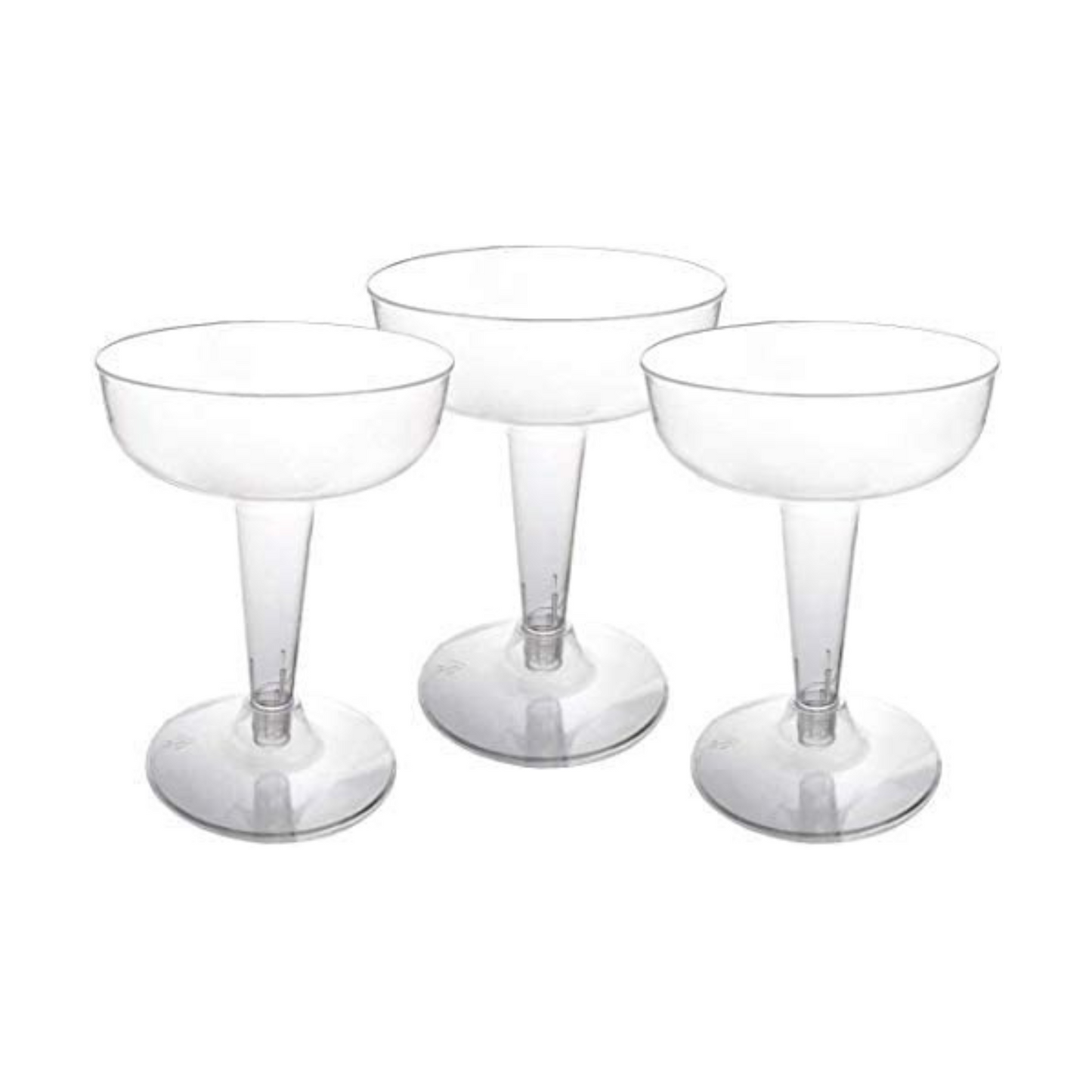 PMU Champagne Glasses 4 oz. 2 Piece (40/Pkg)