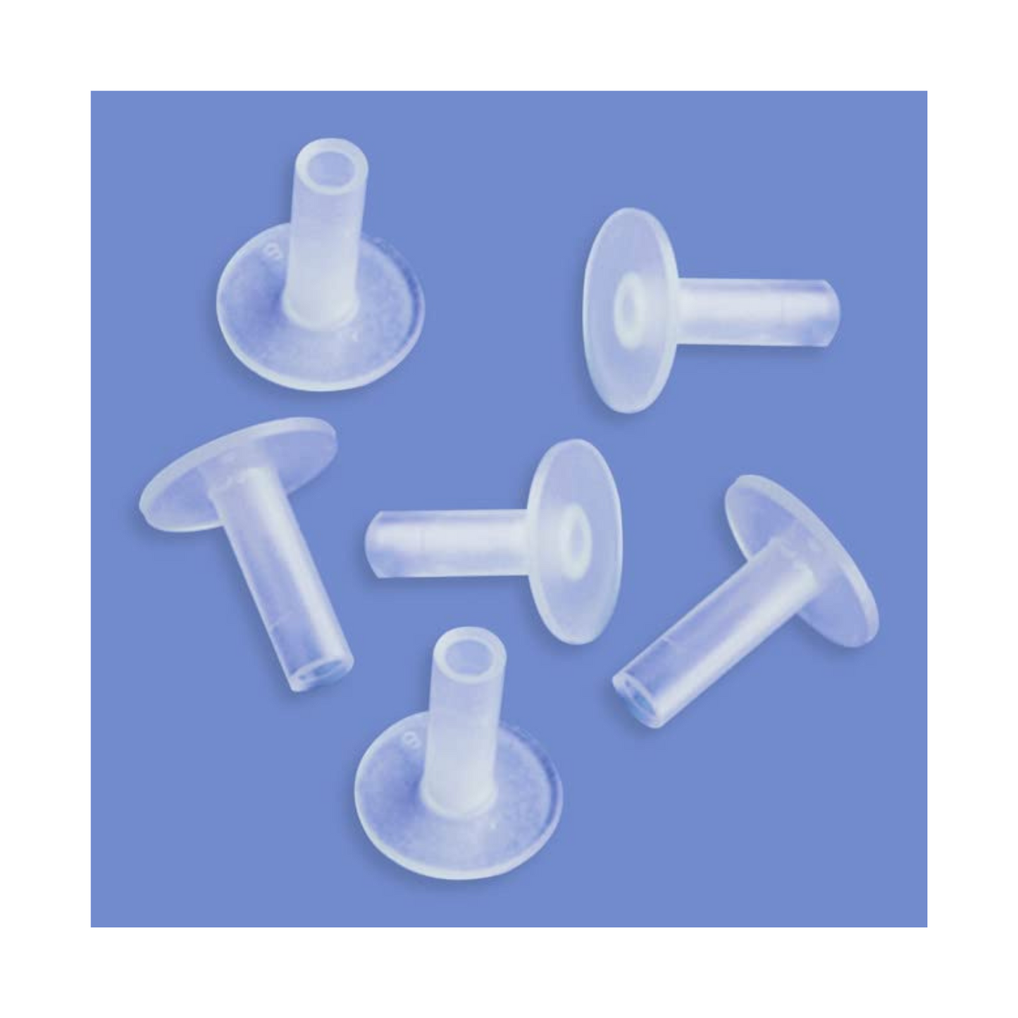 PMU Balloon Maxi Mini Base Clear II Premium Latex/Mylar Balloon Holder for Air-Filled Balloons (Bases Only)