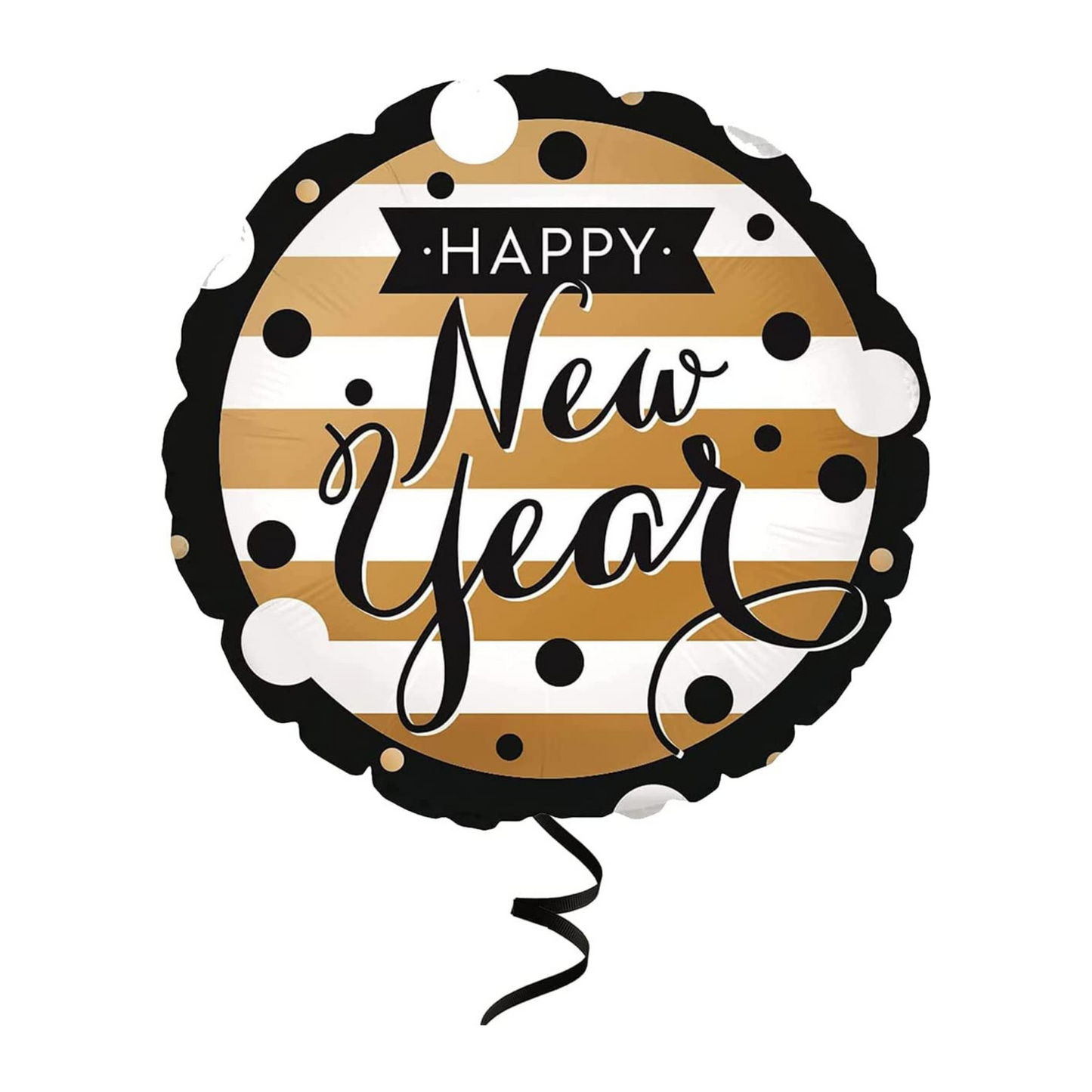 PMU 18 Inches Happy New Year Mylar-Foil Balloons