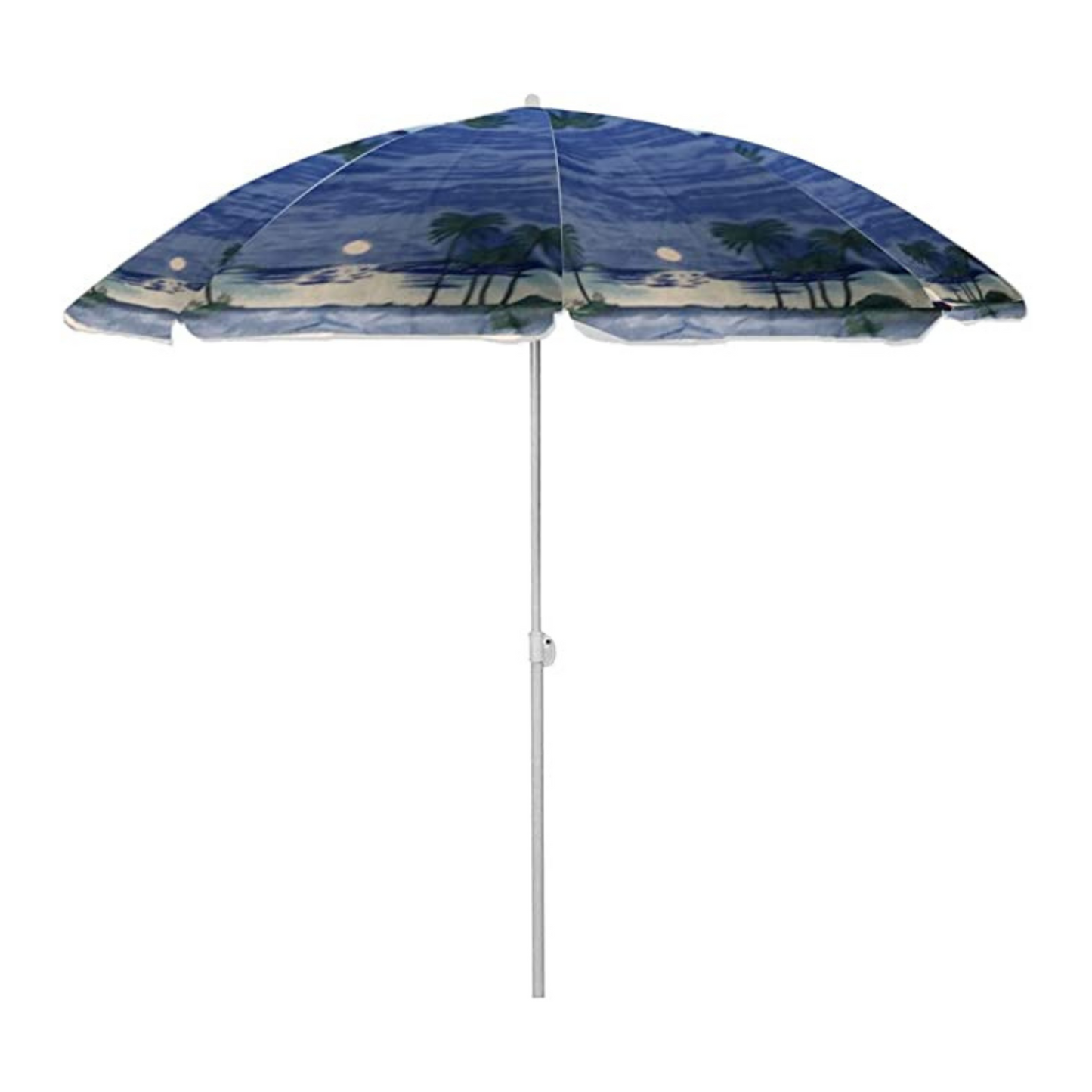 PMU Beach Umbrella - UV Protection Sunshade Umbrella for Beach, Patio, Yard & Garden - 8 feet