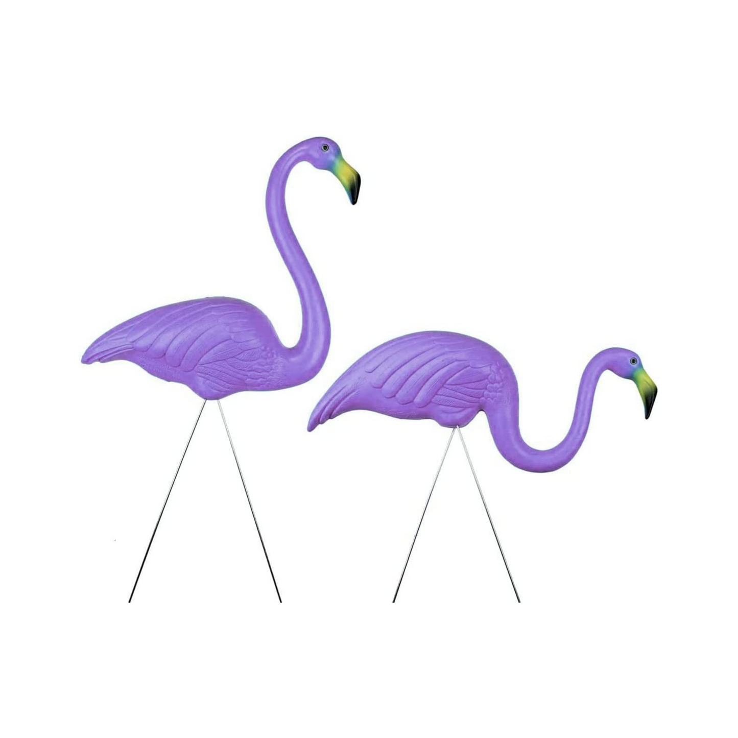 PMU Luau Paradise Lawn Flamingo Decor - Large Flamingo for Lawn & Yard Ornaments - Perfect Outdoor Decor for Luau Tropical Party, Home, Yard, Lawn