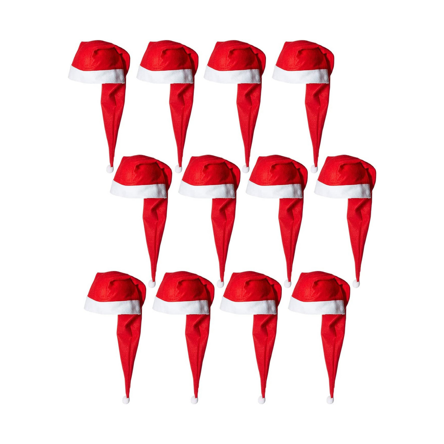 PMU Christmas Super Long Red Santa Hat
