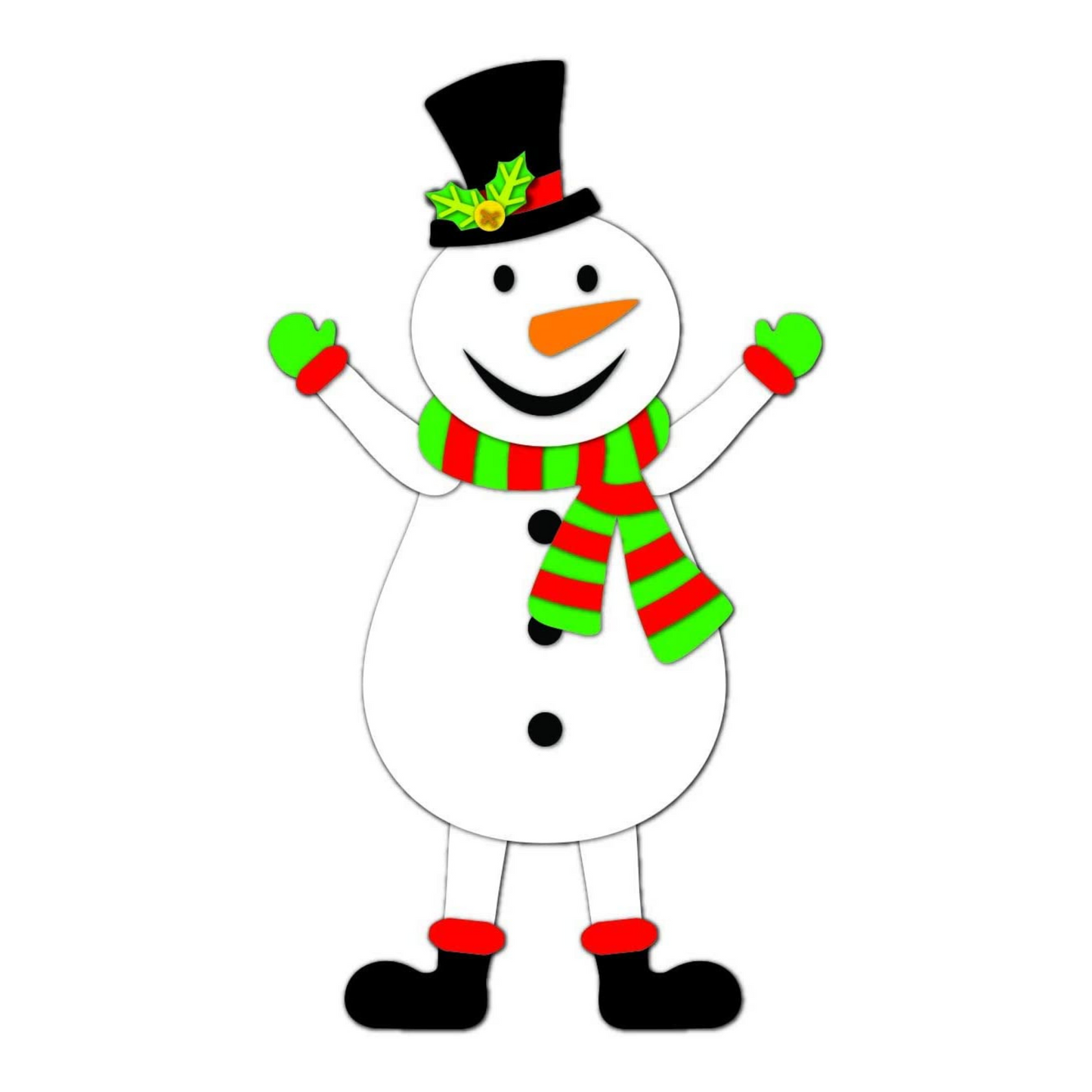 PMU 21" Christmas Jointed Felt Party Decoration