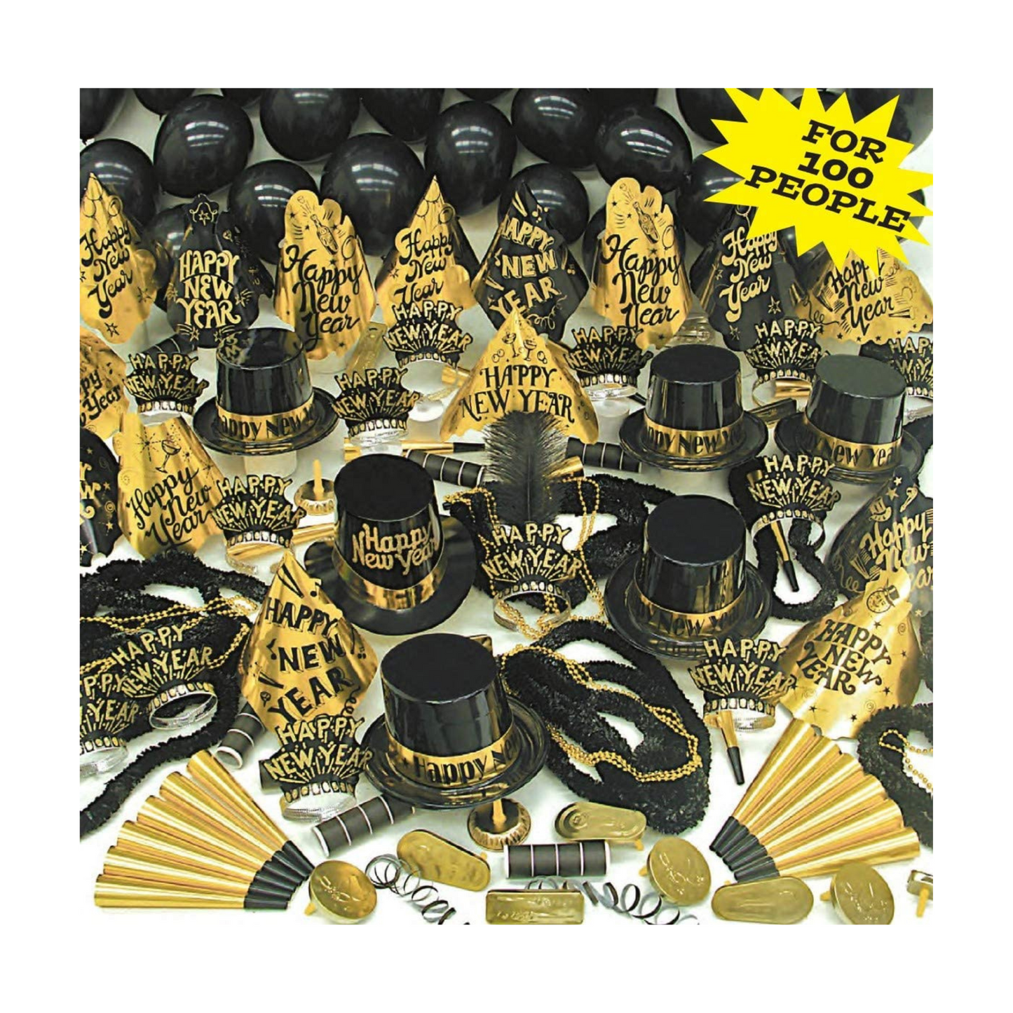 PMU New Year’s Eve Party Supplies Big Bonanza Party Assortment