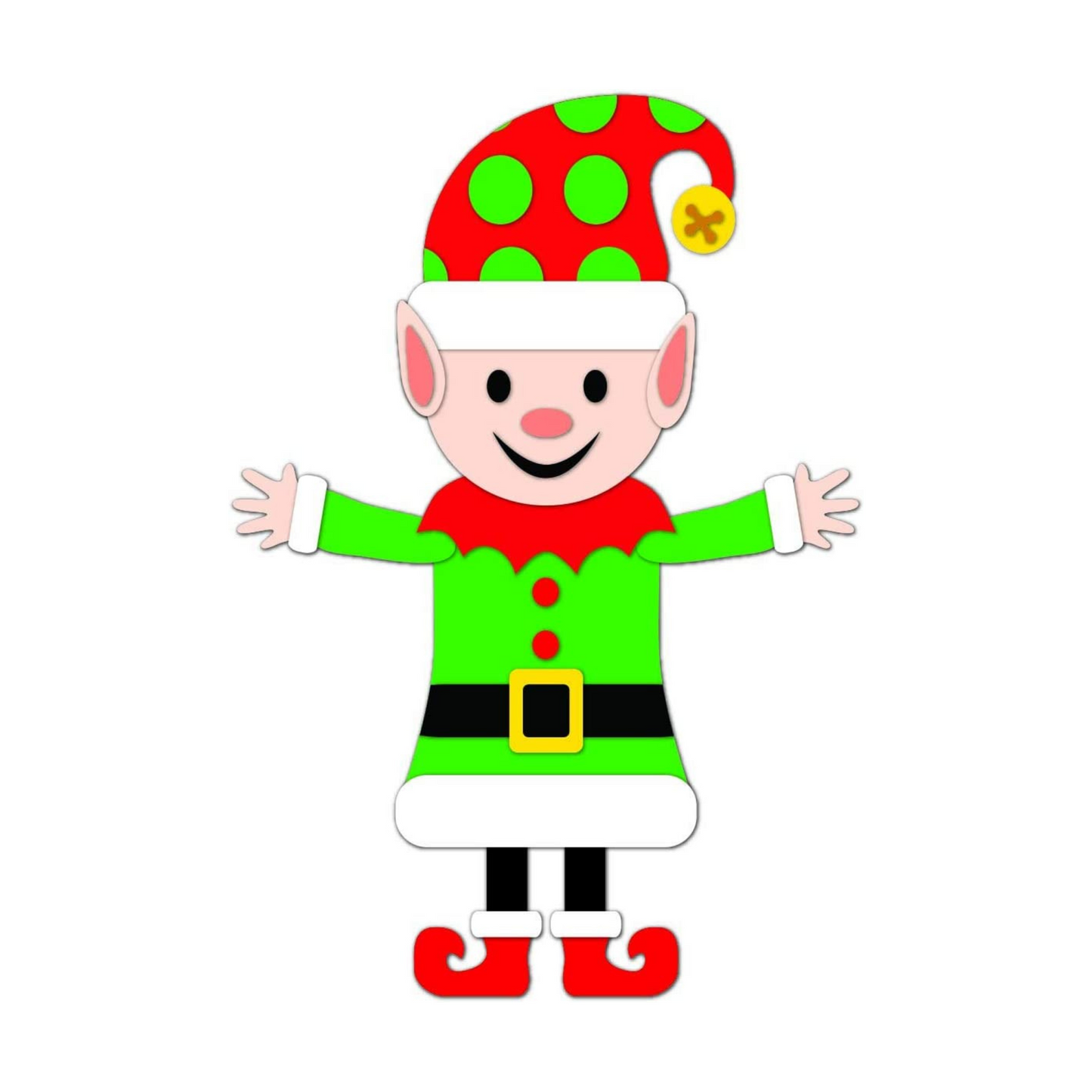 PMU 21" Christmas Jointed Felt Party Decoration