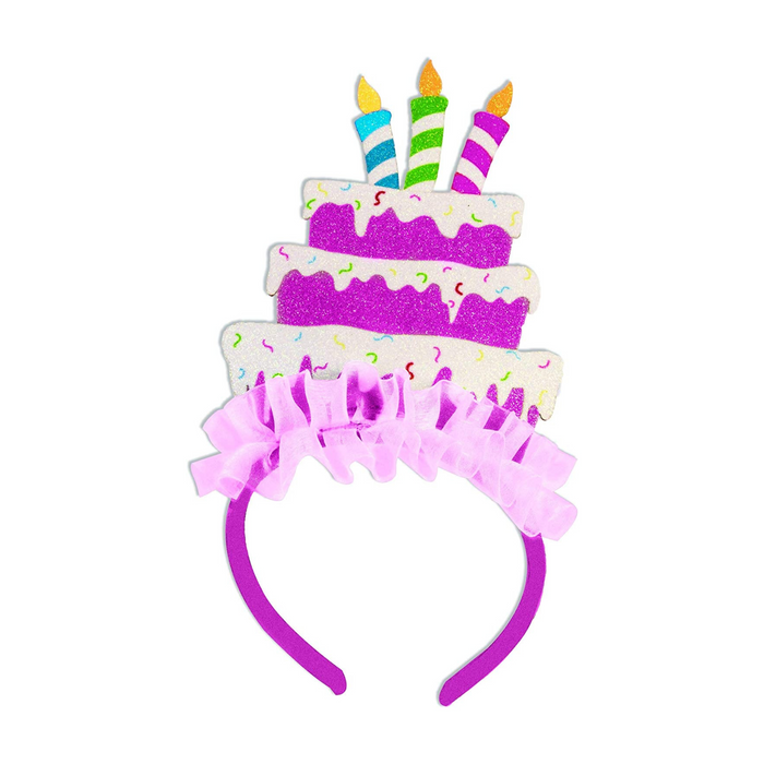 PMU Happy Birthday Headband Party Accessory
