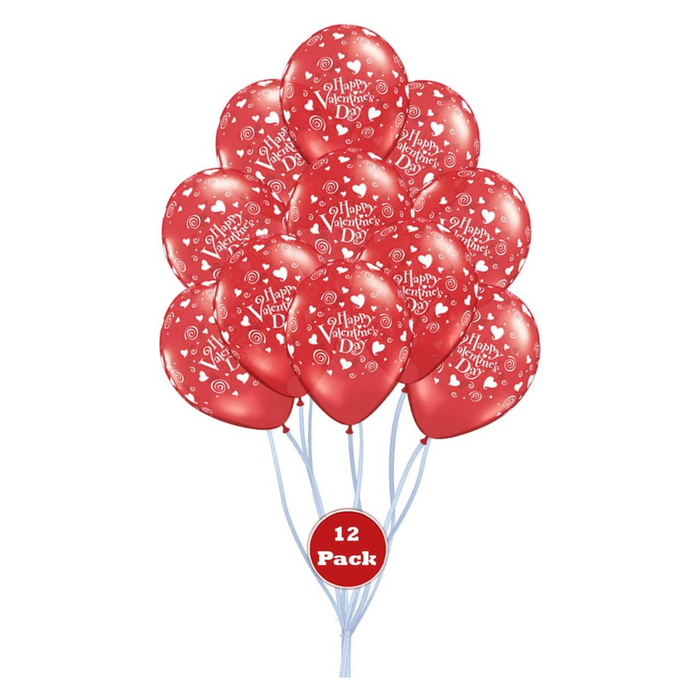 PMU Valentines Day Balloons 11 Inch, Weddings, Birthdays, Anniversaries, Engagements