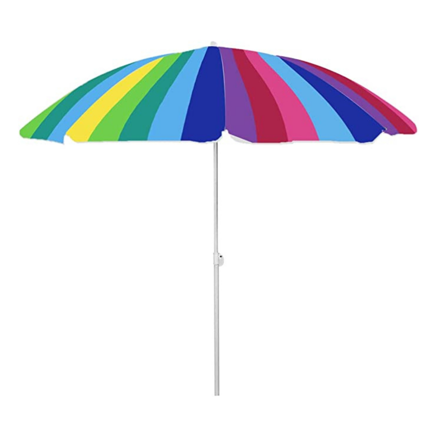 PMU Beach Umbrella - UV Protection Sunshade Umbrella for Beach, Patio, Yard & Garden - 8 feet