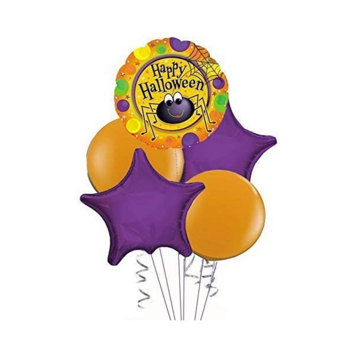 PMU Happy Halloween Balloon Bouquet (5/Pkg)
