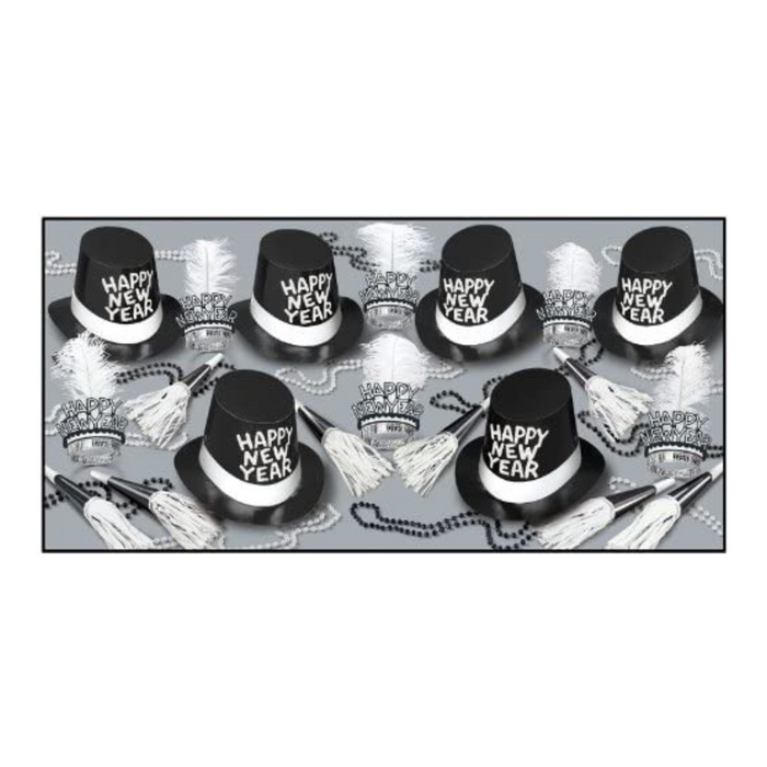 Top Hats & Tails New Year Party Assortment for 50