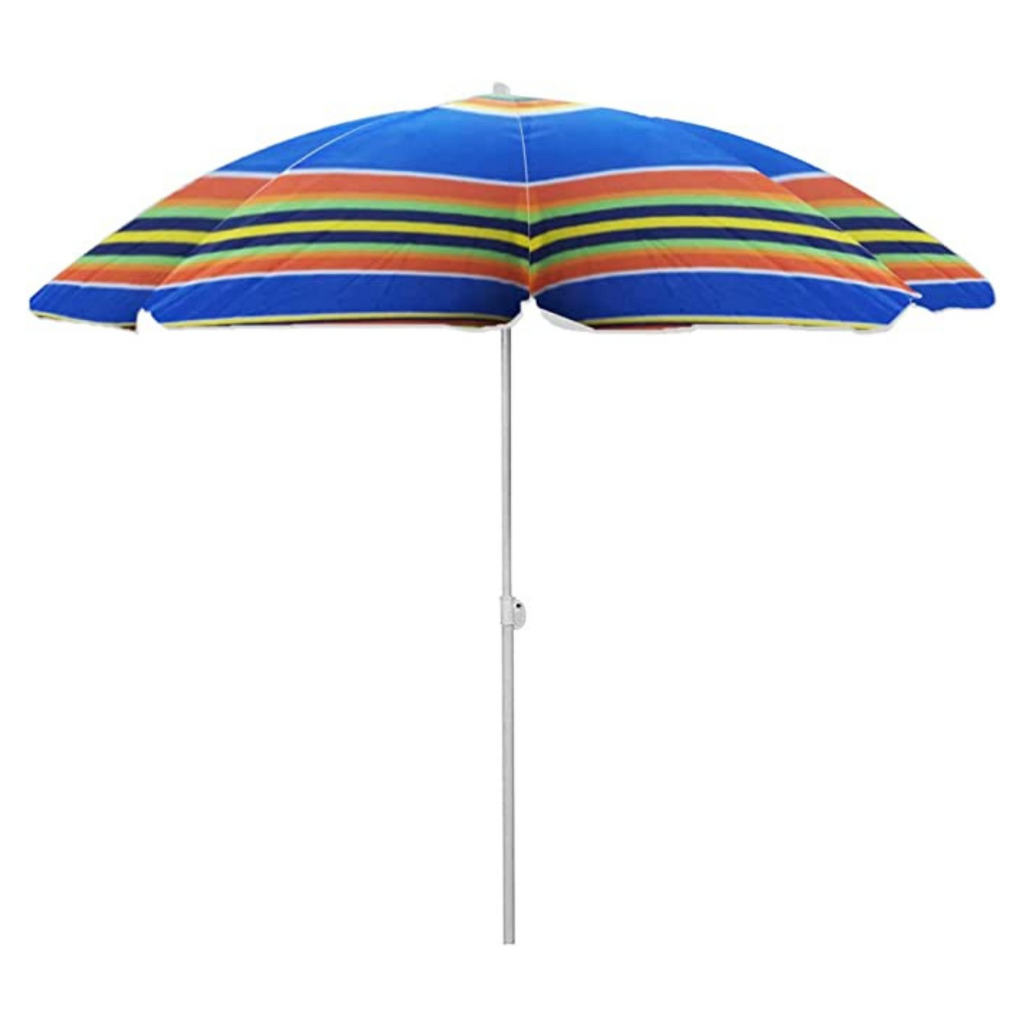 PMU Beach Umbrella - UV Protection Sunshade Umbrella for Beach, Patio, Yard & Garden - 8 feet