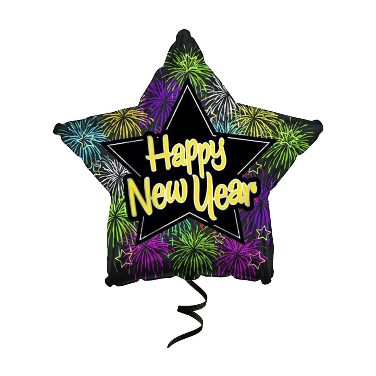 PMU 18 Inches Happy New Year Mylar-Foil Balloons