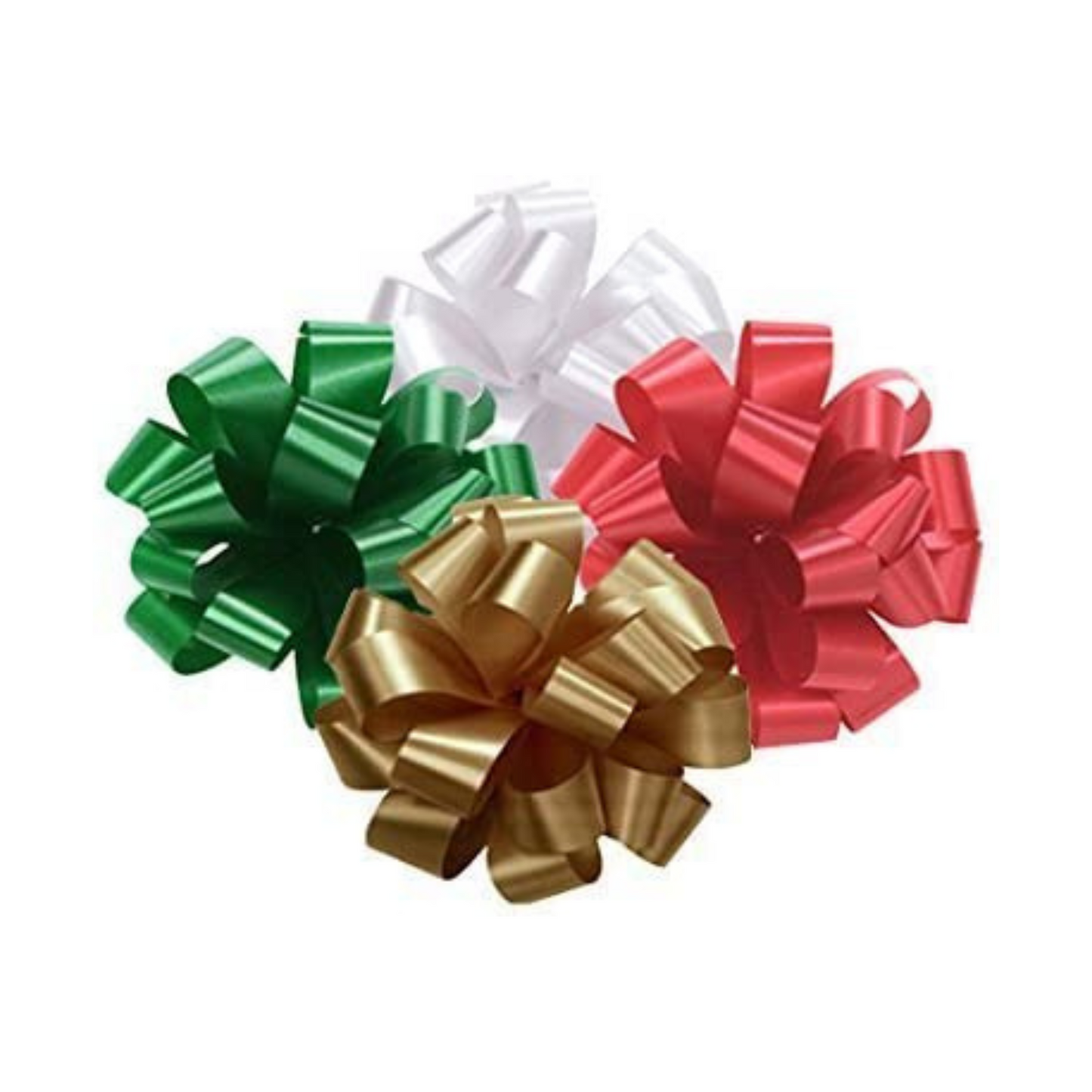 PMU Christmas Holiday Pom Pom - Pull Out Bows 5 Inch