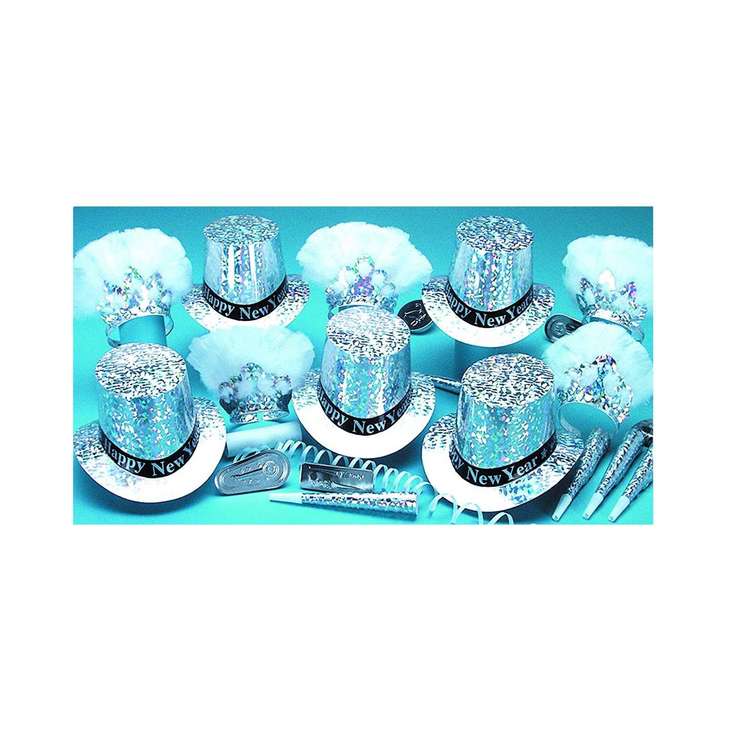 PMU New Year’s Eve Party Supplies Sterling Assortment Party Kit