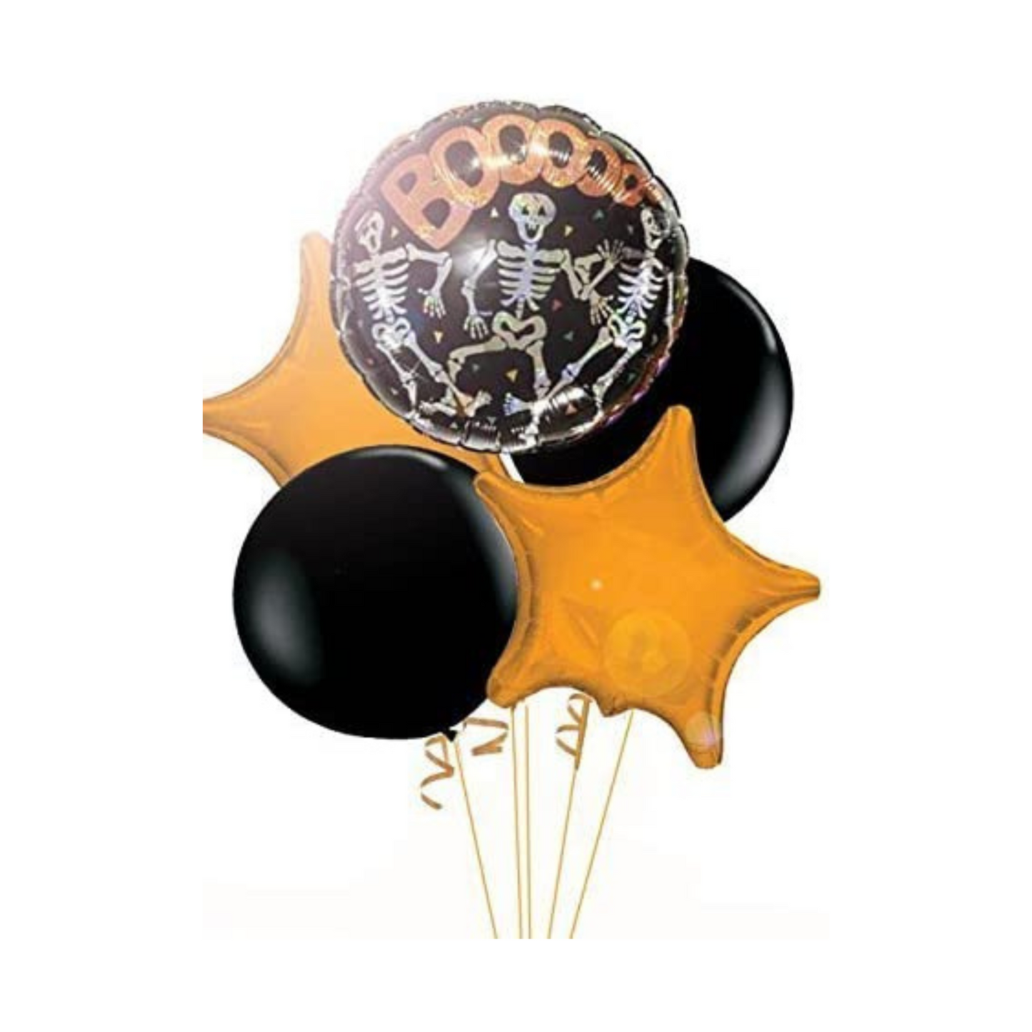 PMU Happy Halloween Balloon Bouquet (5/Pkg)