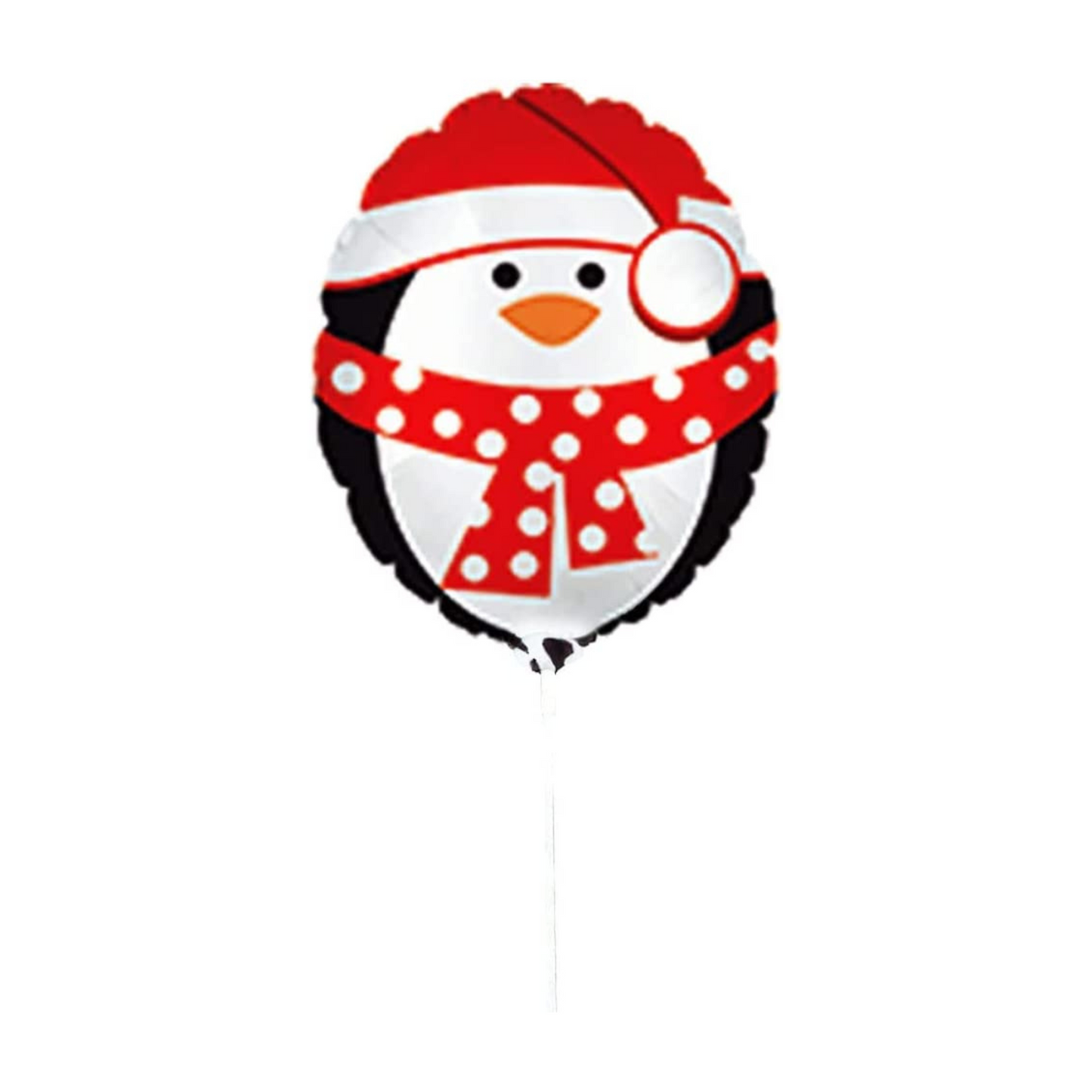 PMU Christmas 9 Inche Mylar Balloon with Pre-inflated Stick