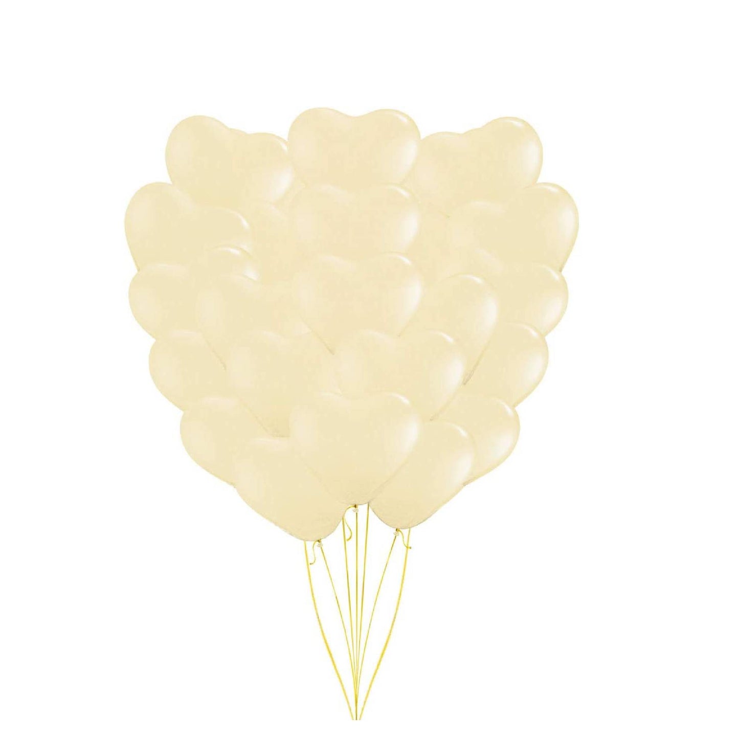PMU Heart Shaped Balloons 15 Inch PartyTex Premium Latex Valentines Day, Weddings, Birthdays, Anniversaries, Engagements