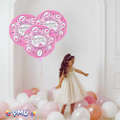 PMU Happy Birthday 18 Inch Mylar-Foil Balloon