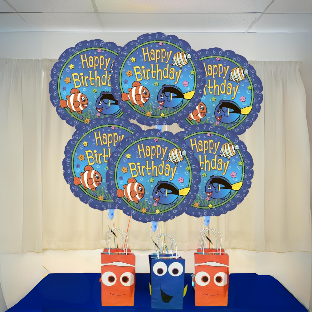 PMU Happy Birthday 18 Inch Mylar-Foil Balloon