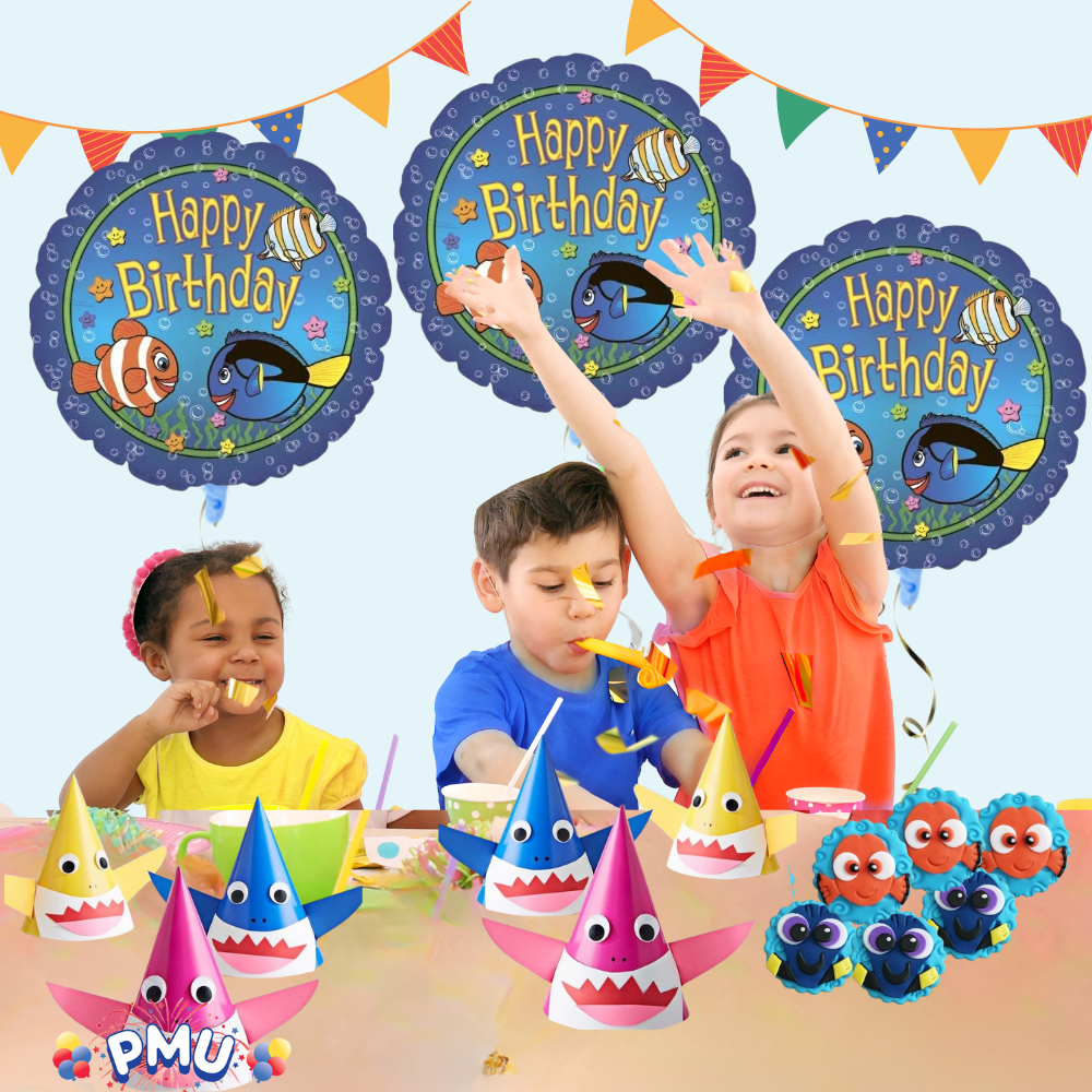 PMU Happy Birthday 18 Inch Mylar-Foil Balloon