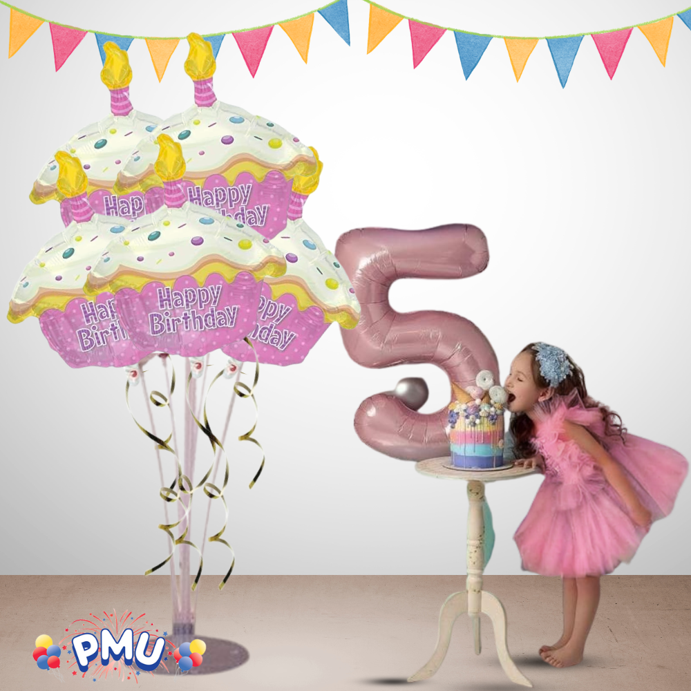 PMU Happy Birthday 18 Inch Mylar-Foil Balloon