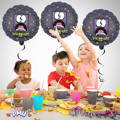 PMU Happy Birthday 18 Inch Mylar-Foil Balloon