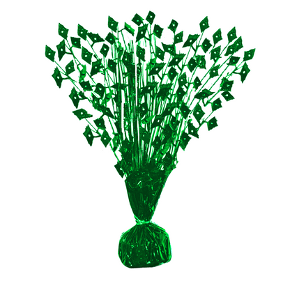 PMU Gradburst Balloon Weight Centerpiece 15 Inch with Die-Cut Metallic