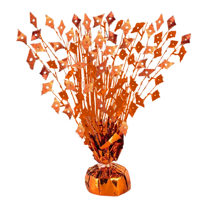 PMU Gradburst Balloon Weight Centerpiece 15 Inch with Die-Cut Metallic