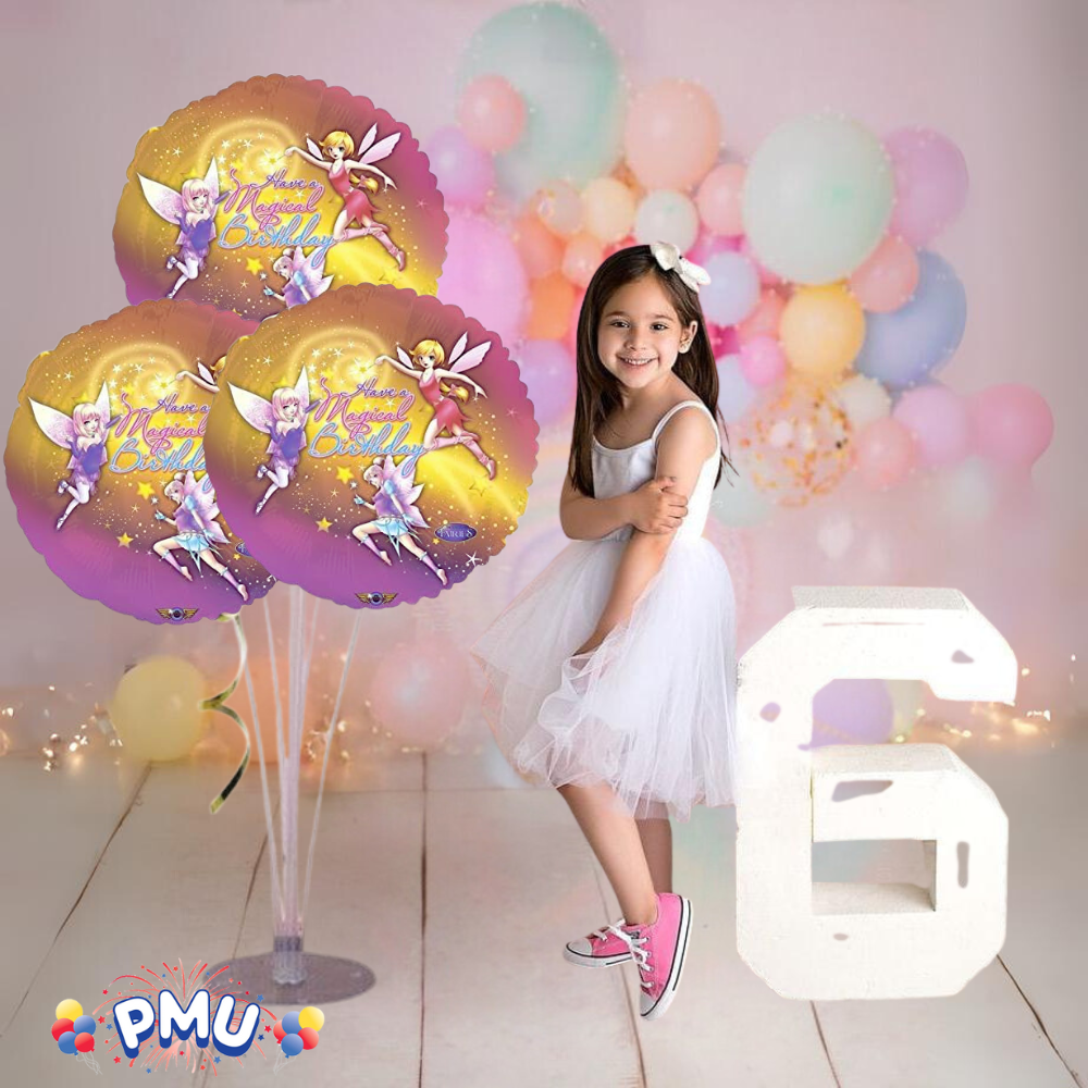 PMU Happy Birthday 18 Inch Mylar-Foil Balloon