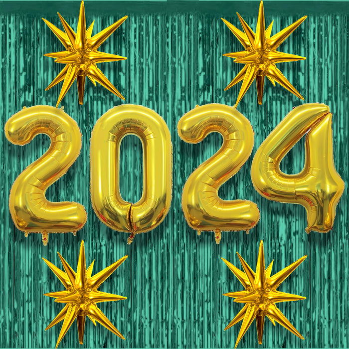 PMU 2024 Graduation - New Years Balloons Curtain Backdrop Party Kit Decorations