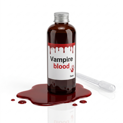 PMU Fake Blood, Halloween Costume Makeup, Fake Blood for Costumes
