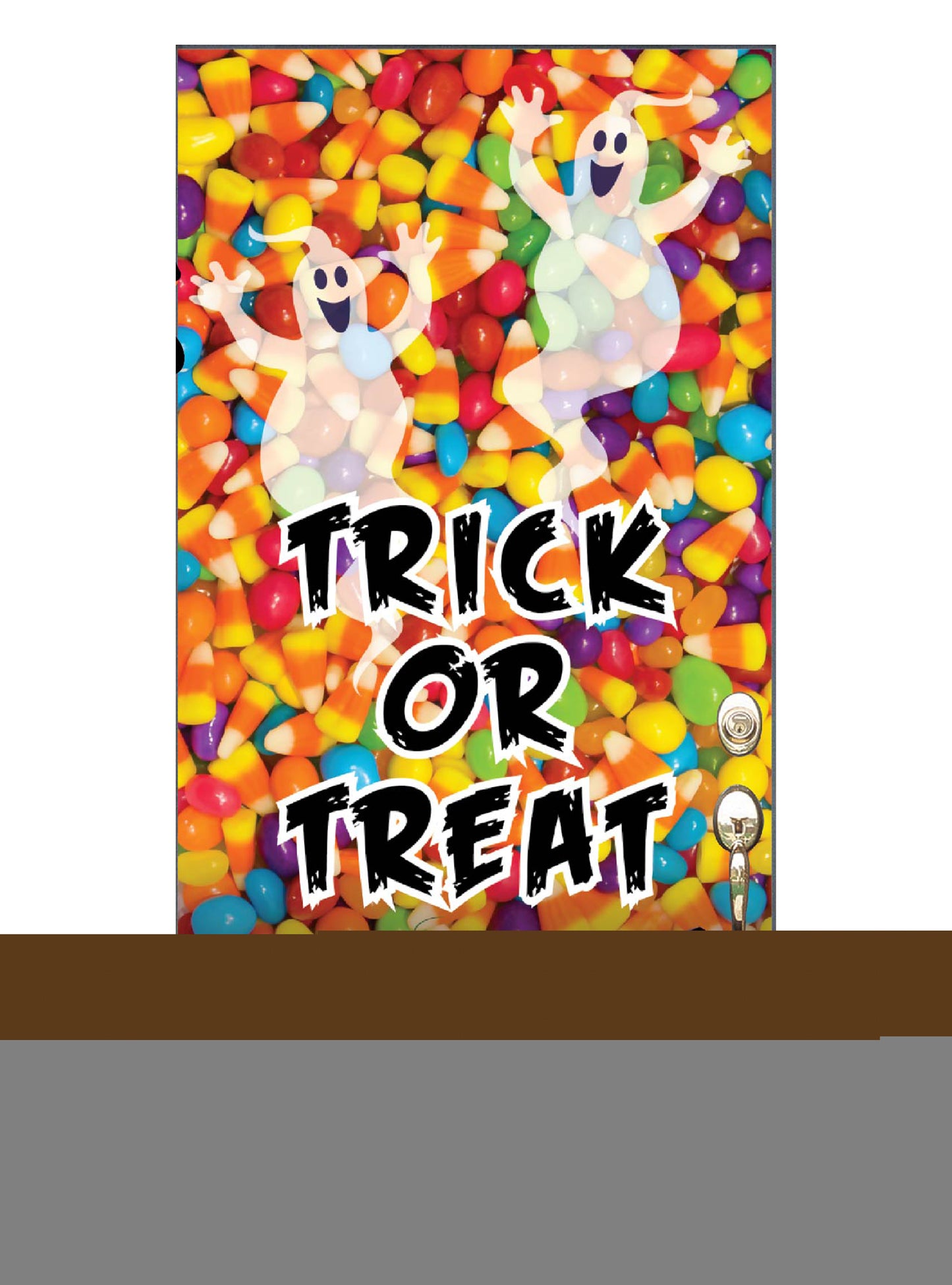 PMU Halloween Window Poster  - Perfect Halloween Painting Posters for Room & Wall Art - Scary Party Theme Supplies - Backlit Poster