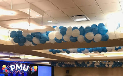 PMU Balloon Release - Reusable Balloon Netting - Balloon Drop Release for Birthday Celebration, Graduation, New Year’s Eve Party Supplies
