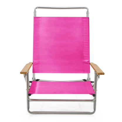 PMU Beach Chair 3 Position Lay-Flat Pkg/1