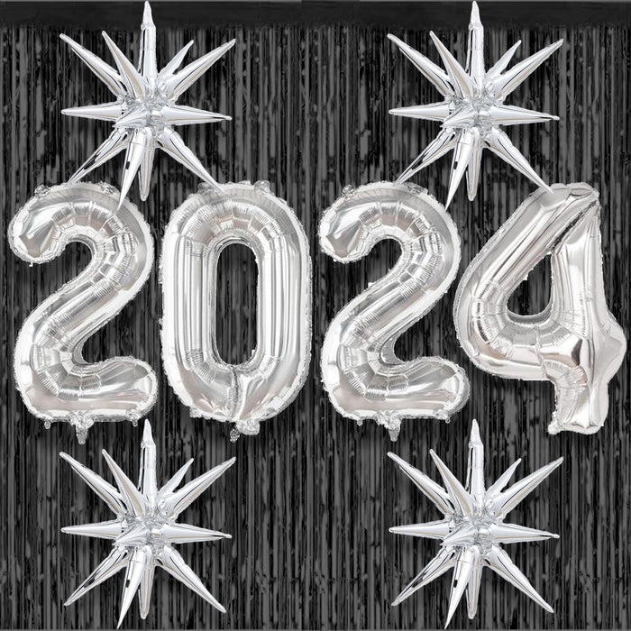 PMU 2024 Graduation - New Years Balloons Curtain Backdrop Party Kit Decorations