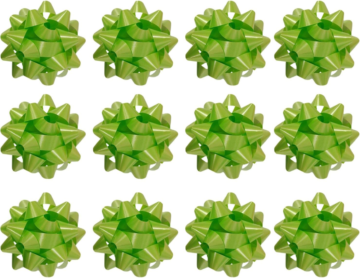 PMU Decorative Confetti Gift Bows (12/Pkg) Pkg/1