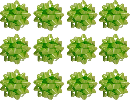 PMU Decorative Confetti Gift Bows (12/Pkg) Pkg/1
