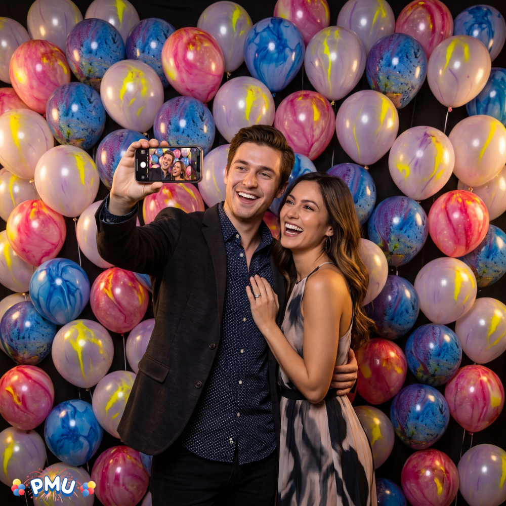 PMU 12 Inch PartyTex Premium Latex Balloon