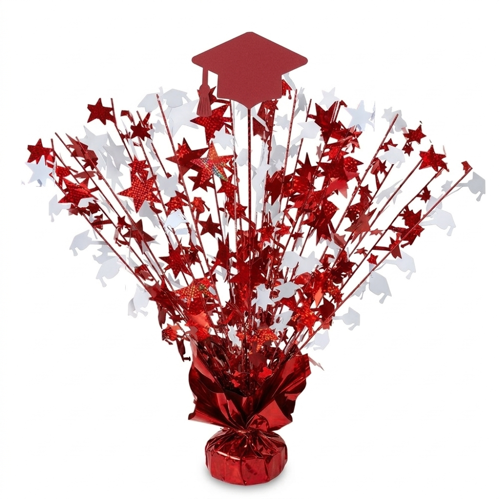 PMU Graduation Balloon Weights, Graduation Centerpieces for Table, Grad Party Decorations 15in / 7.34cm