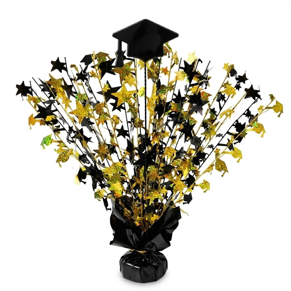 PMU Graduation Balloon Weights, Graduation Centerpieces for Table, Grad Party Decorations 15in / 7.34cm