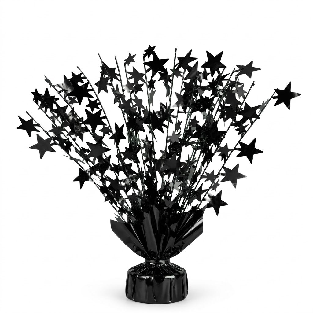 PMU Starburst Balloon Centerpiece - Beautiful Table Centerpieces for Memorial Day, Birthdays, Halloween, Veterans Day Party & Independence Day Celebration - 15in / 7.34cm